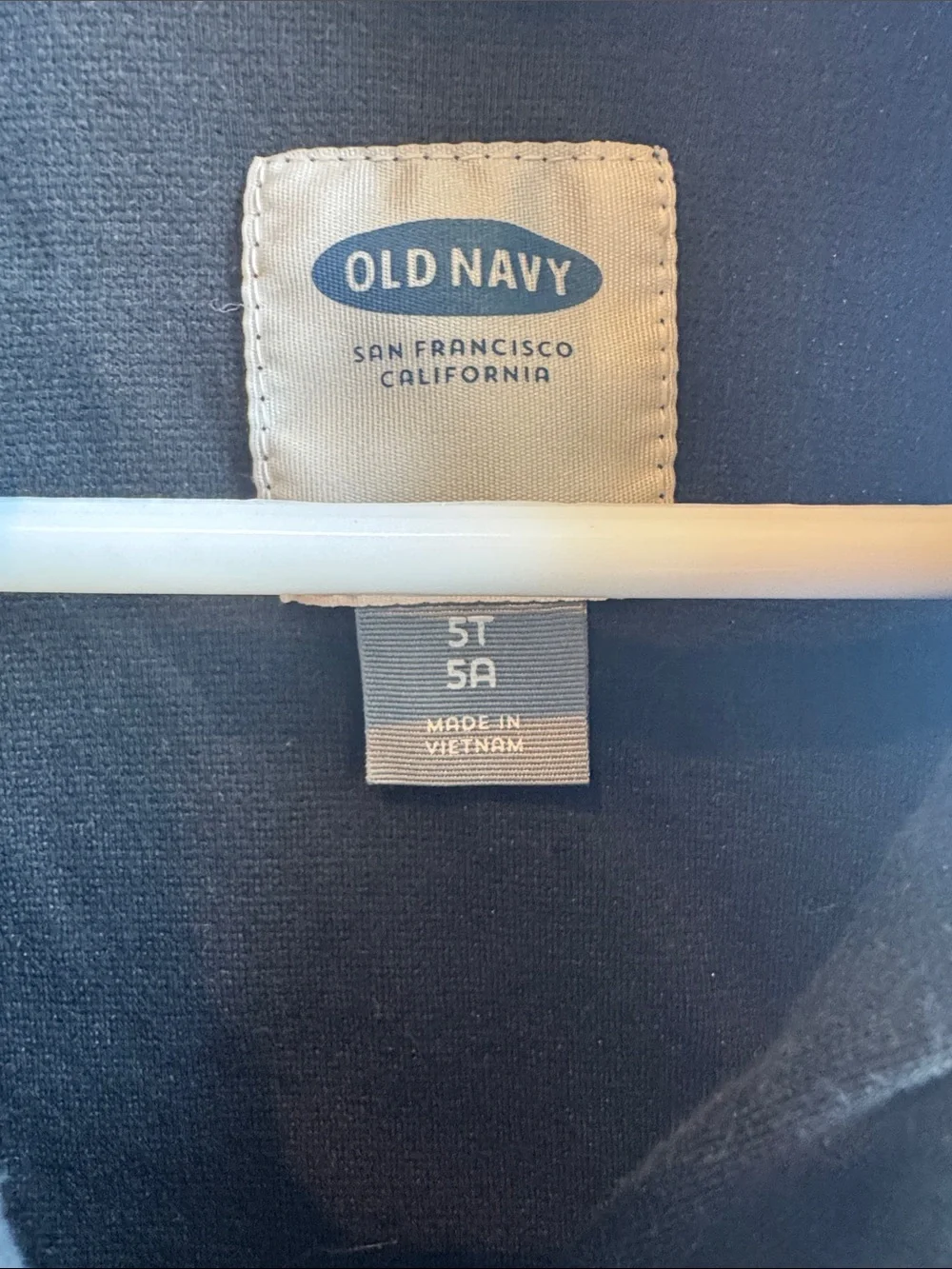 Old Navy Kids Knit Black Moto-Style Jacket